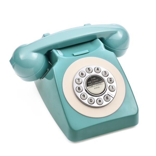 250mm Vintage Corded Phone RoHS Certificate Retro Vintage Telephone