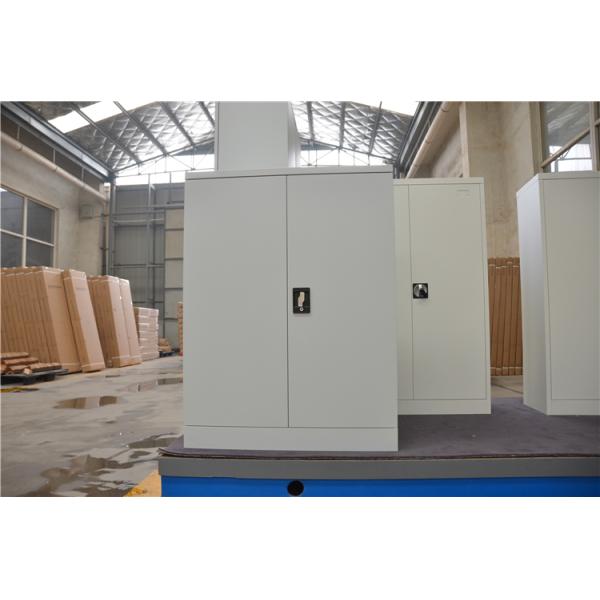 Knocked Down Construction Metal Cupboard Cabinet With Two Doors