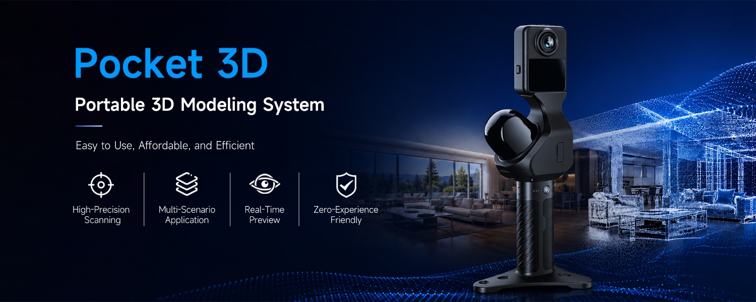 Portable 3D Modeling System Pocket 3D