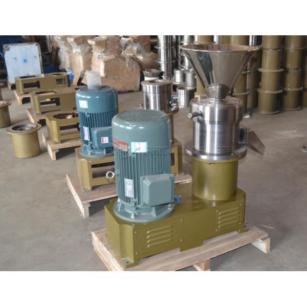 Commerical Nut Grinder Machine / Stainless Steel Colloid Mill 80 Kg/H Capacity