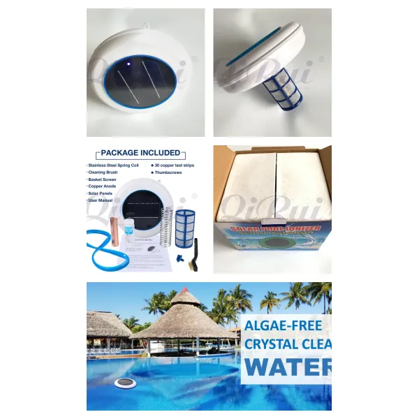 Swimming Pool Solar Water Ionizer Purifier