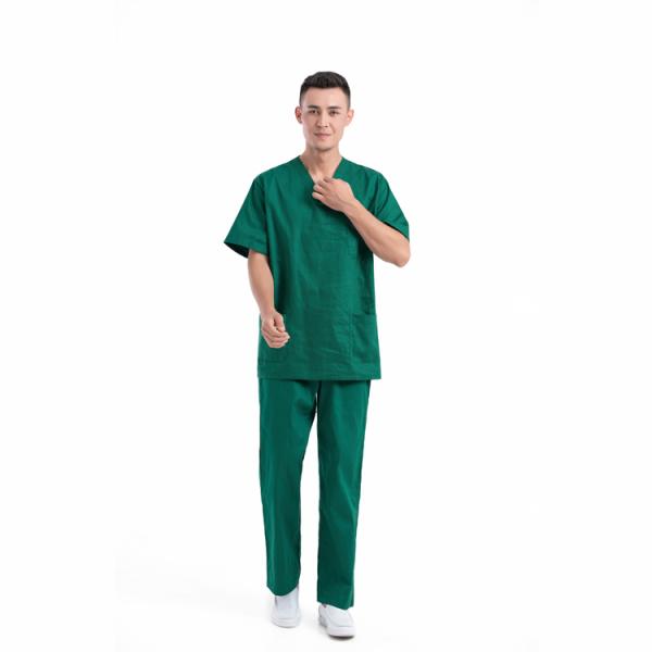 scrub suit uniform Hospital Uniforms Medical Scrubs Nurse Short Sleeve Top Joggers Scrubs Suit Women Scrubs Uniforms Set
