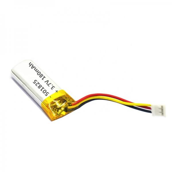 Quality RoHS Bluetooth Speaker 3.7 V 180mah Lithium Polymer Battery for sale
