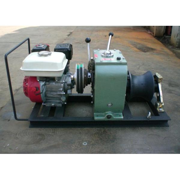 China supplier 3 Ton cable winch with Honda engine for electric power construction