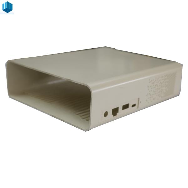 Custom Injection Molding White Plastic Enclosure Customized Processing