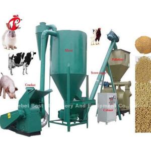 Buy cheap Hammer Feed Mill Machine With Crusher And Mixer For Poultry Animal Farm 220V 6KW Ada product