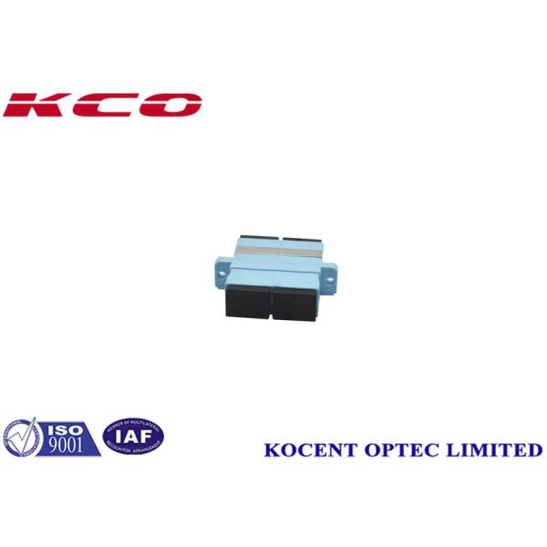 SC/UPC Fiber Optic Adapter with OM3 OM4 Compatibility for High-Speed Data Networks