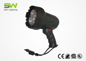 China Black Cordless Handheld Led Spot Lights 1100 Lumens Max For Searching on sale