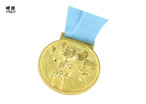 China 3D Design Custom Award Medals Fake Gold Medallions For Winners on sale
