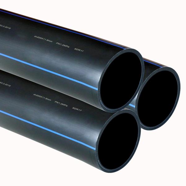 Plastic Hdpe Water Supply Pipe Large Diameter PE DN630mm