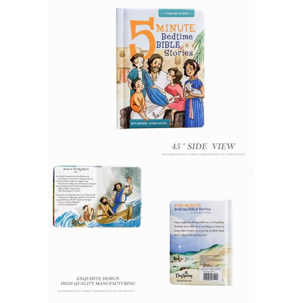 Custom Size Childrens Book Printing For Study Bible Story Books