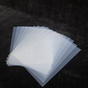 China 130 Microns Waterproof PET Film Sheet Milky Silkscreen Inkjet Printing Film on sale