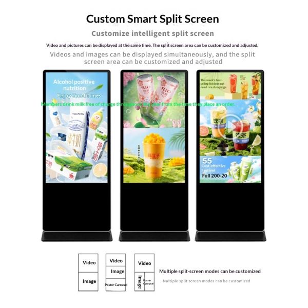 Android Operating System Digital Signage Optional Touchcapability Interactive Displays for Business Communication and Marketing Solutions
