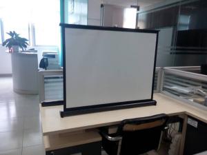Buy cheap Portable Motorized 40 Projection Screens Fabric , Hd Projector Screen product