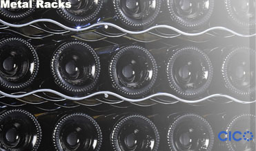 Residential Wine Refrigerator Stand Up Bottles Touch Panel Control