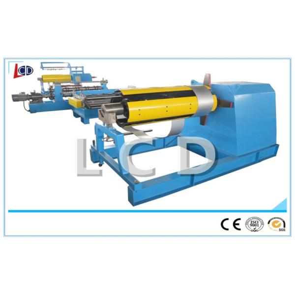 Chain Driven Stainless Steel Slitting Machine , Strip Slitting Machine 30 M /Min Cutting Speed