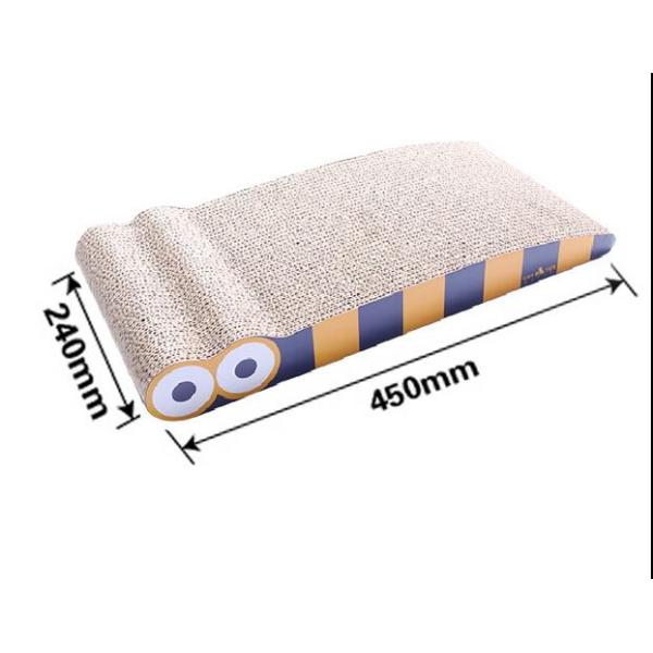 Catnip Inside Cat Scratch Board , Solid Flat Cat Scratcher Renewable Resources