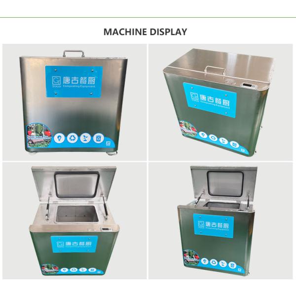 24 Hours Organic Kitchen Food Waste Disposal Machine Organic Waste Crusher For Kitchen