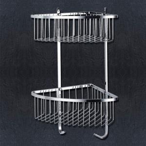 Buy cheap Shower Corner Basket Bathroom Items Satin Stainless Steel Finishing product