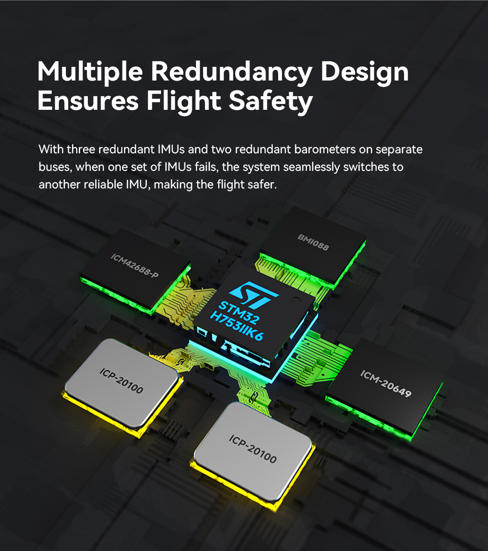 Cuav V6x Rc Drone Flight Control Upgrade Version Pixhawk Px4 32-Bit Open Source Autopilot Controller