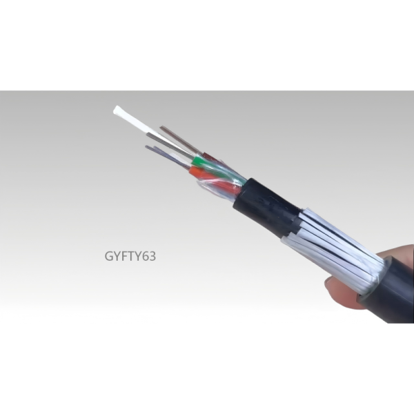 GYFTY63 24 Core Fiber Optic Cable Anti-Rodent Double Jacket