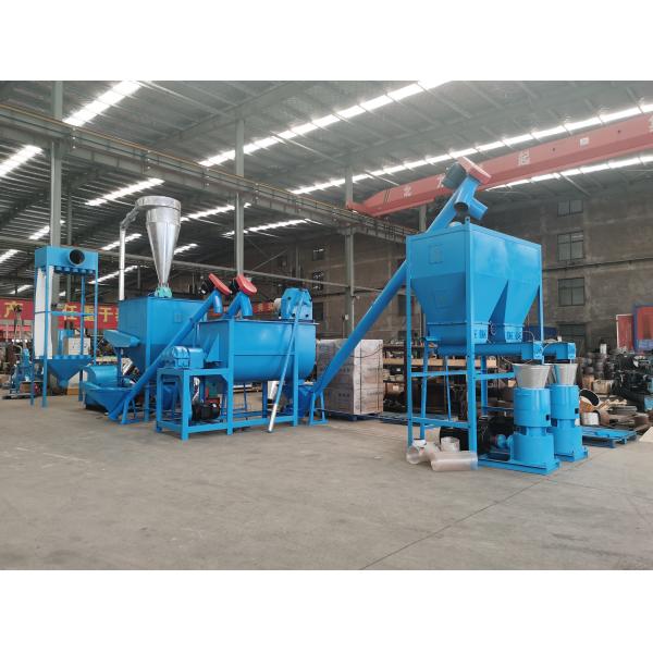 Animal poultry livestock cattle chicken Feed Pellet Production Line