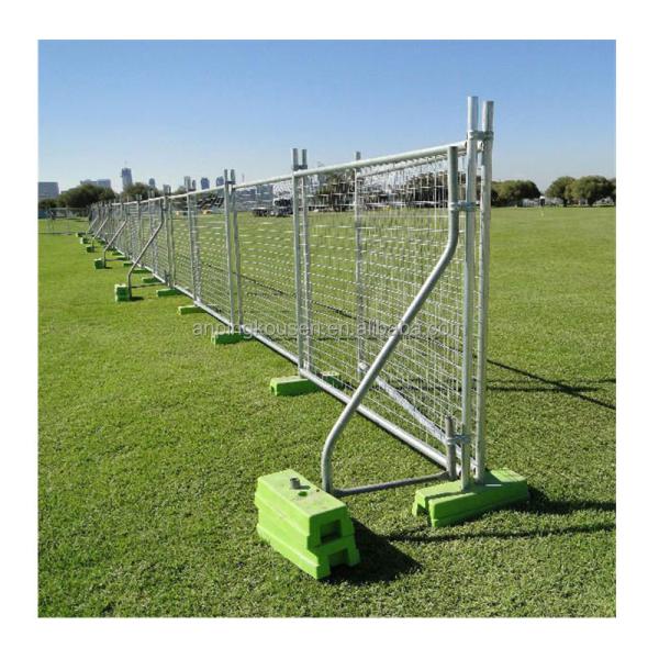 Australian Standard Temporary Fence Panel Size 6ft x 10ft for Event Construction Site