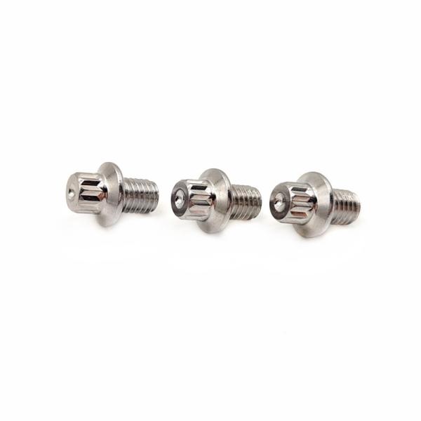 Non Standard Flange External Hexagon Screws Aluminum Pedal Nails Corrosion Resistance