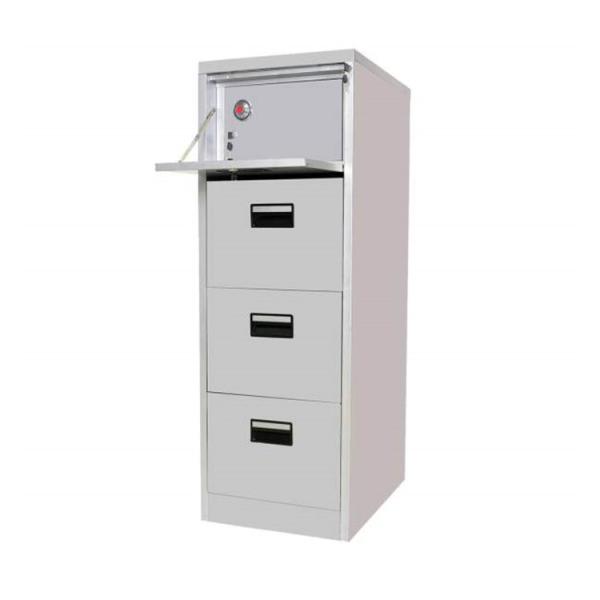 Lockable Security Legal Size Drawer Filing Cabinet With Safe Vault