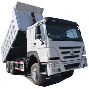 Buy cheap Sinotruk HOWO Used Tri Axle Dump Trucks 6x4  Used Tipper Trucks 375HP product