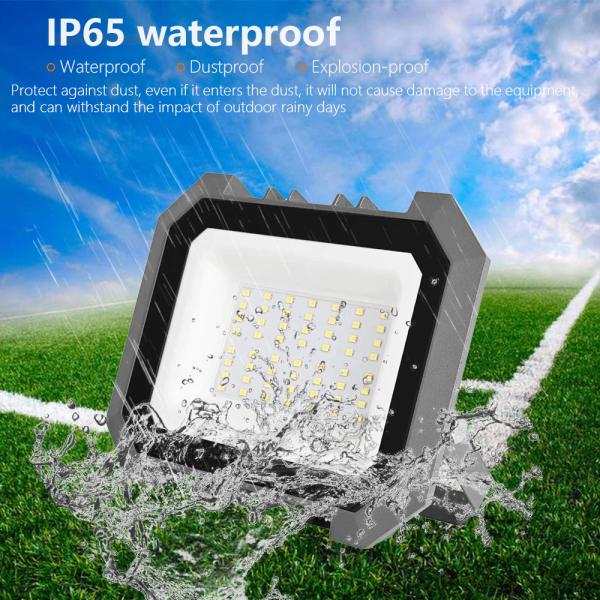 Ip65 20w Outdoor LED Solar Flood Lights Modular Explosion Proof