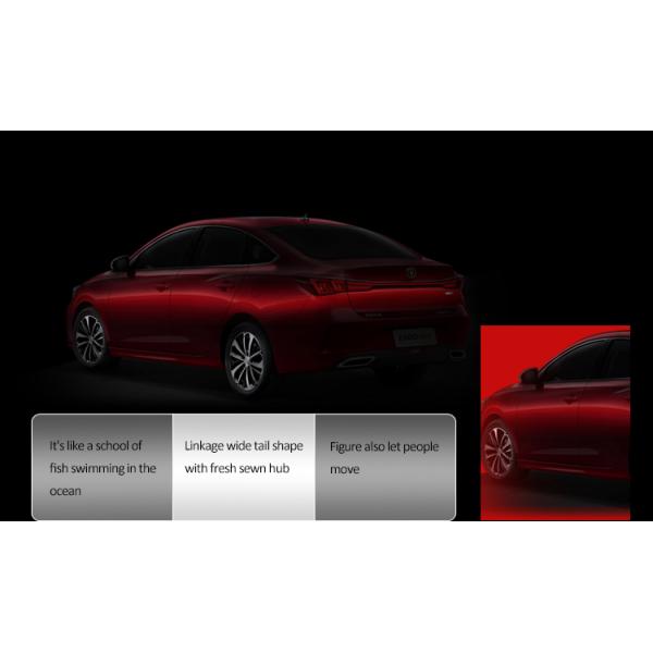 Sedan Changan Eado Plus Car Max 200km/H Low Oil Consumption