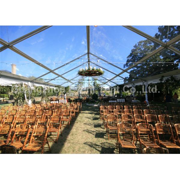 Waterproof Clear Span Tent Aluminum Frame Structure For Outdoor Restaurant