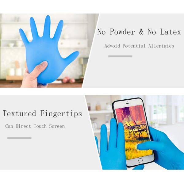 Pink latex gloves sensicare gloves