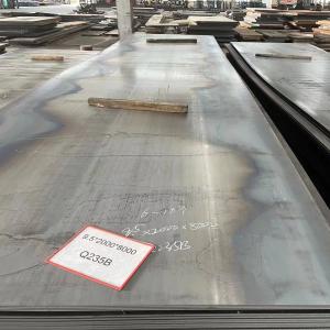 Buy cheap Q235 - A - F Coated Carbon Steel Materials Sheet Plate 6m Length product