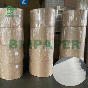 Buy cheap Clear Printing Newsprint Paper Roll , Recyclable Newspaper Wrapping Paper 45g 48.8g product