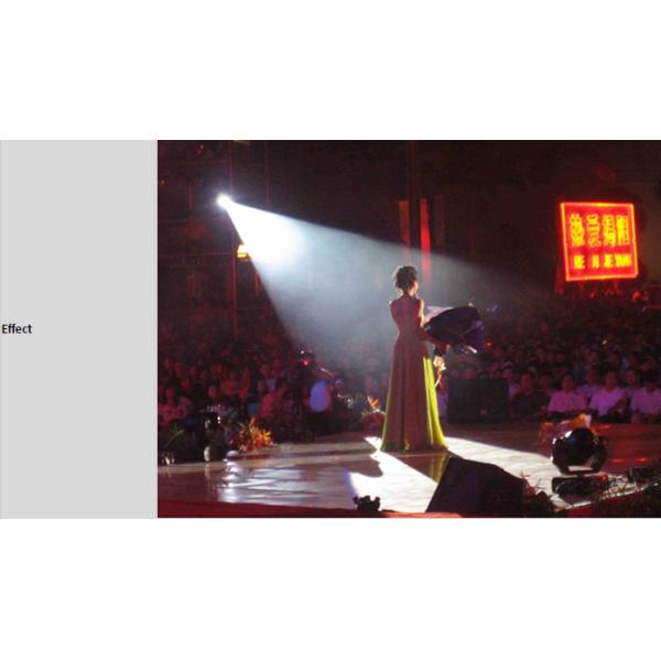 Professional Follow Spot Beam Light , 1200w Wedding Stage Lighting With Support And Flight Case