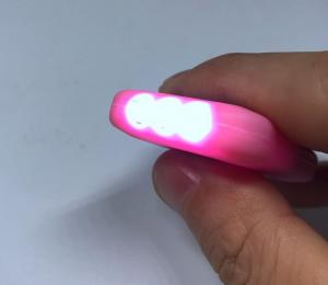 Buy cheap Flash LED Key Ring Gifts 3 Lights Solar Powered Mini Plastic Keychain product