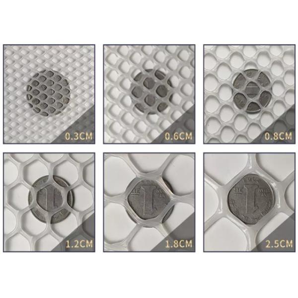 1.2cm Plastic Mesh Netting Hexagonal Hole Aquaculture Flat Breed