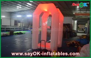 China 16 Different led Lights Customized Inflatable Cash Cube Money Booth Game on sale