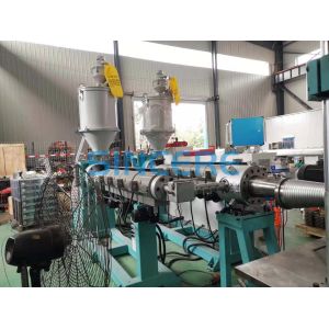 China Single Wall Corrugated Pipe Production Line OEM Corrugated Tube Extrusion Line on sale