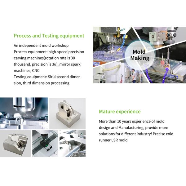 Multifunctional LSR Injection Molding Machine And Silicone Injection Mold