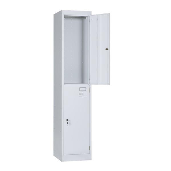 School 2 Doors Small Metal Lockers For Student Storage Wardrobe