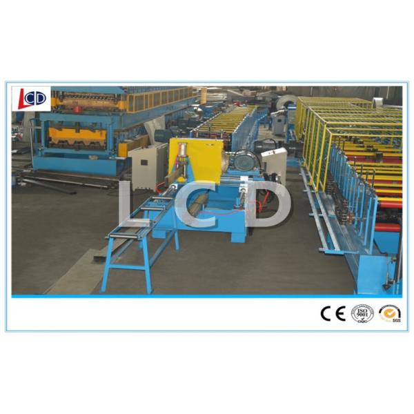 Metal Steel Pipe Cold Roll Forming Machine 10m / Min AC Motor With Lock Seam