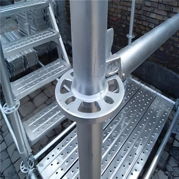 Hot-Dip Galvanized Prefabricated Tube-Coupling Scaffolding for Bridge Engineering with High Strength Steel