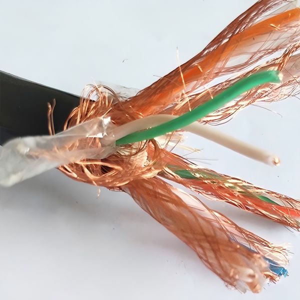 XLPE Insulation Braided Shielded Instrument Cable Computer Control For Signal Transmission