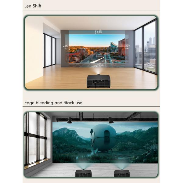 Immersive Events Large Venue Projector 3D Projection Mapping Outdoor Laser Projector