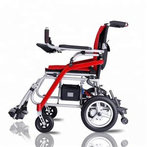China Ultralight Folding Handicapped Electric Wheelchair Rehabilitation for Health Care on sale