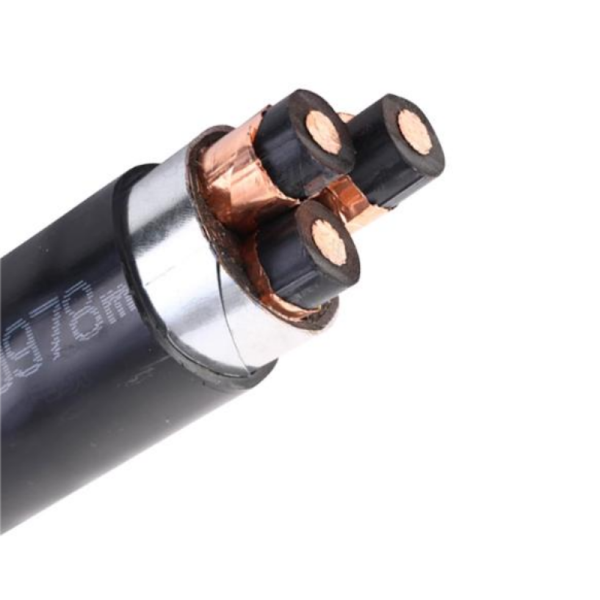 Double Galvanized Steel Tape Armoured Cable MV Power Cable 18-30(36)kV Rated Voltage