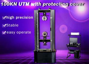 Buy cheap Machanical Uniaxial universal Testing Machine Of Steel Crosshead Limit Moving Space Protection product
